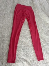 LULULEMON SIZE 6 ALIGN HI RISE LEGGINGS FULL LENGTH LIPGLOSS HOT PINK