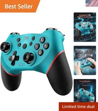 Switch Pro Controller, Wireless Switch Controller for Switch 2/Lite/OLED, Blu...