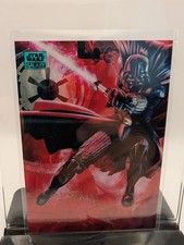 2024 Topps Star Wars Chrome Galaxy Battle Ready #15 Aqua Refractor /175