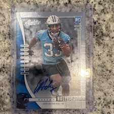 Panini 2019 Absolute Elijah Holyfield Rookie Autograph #147 Panthers