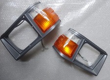 Mazda 323 Familia Glc Fa4 1979-1980 Bezel With Turn Signal Park Lens Set New