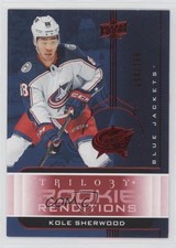 2019 Upper Deck Trilogy Rookie Renditions Red Foil /799 Kole Sherwood #RR-13 z7h