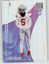 2022 Panini Status Draft Picks Garrett Wilson RC #7 NYJ