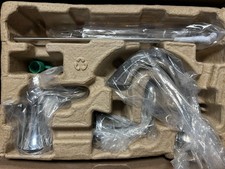 Moen TV6420 Eva 1.2 GPM Widespread Bathroom Faucet Chrome Finish w/ Valve