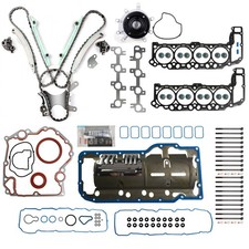 Timing Chain Kit Water Pump Head Gasket Bolts Set Fits Dodge Ram 1500 05-07 4.7l