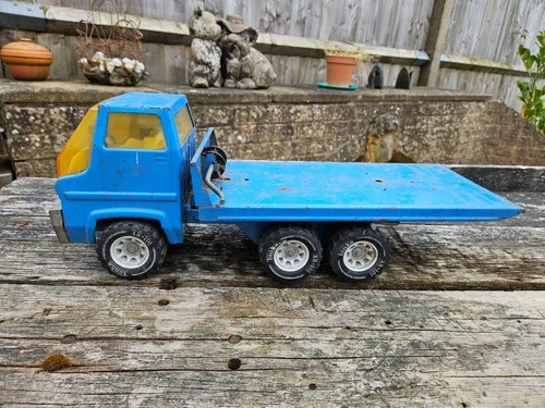 TONKA GAS TURBINE FLAT BED RAMP TRUCK VERY RARE