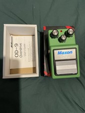 Maxon OD-9 Overdrive Pedal (Classic Tubescreamer)
