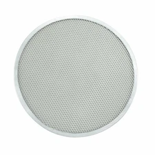 14 Pizza Seamless Aluminum Pizza Screen Mesh Crust Crisper Winco APZS-14