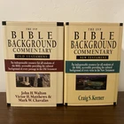 THE IVP BIBLE BACKGROUND COMMENTARY OLD & NEW TESTAMENT HC DJ 2000