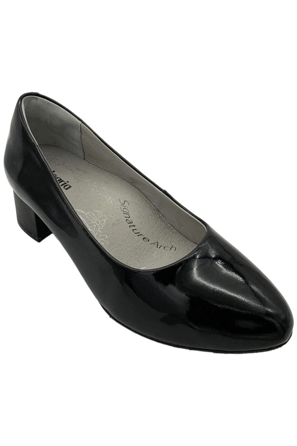 Alegria Womens Leather Pumps Lisah Black Patent