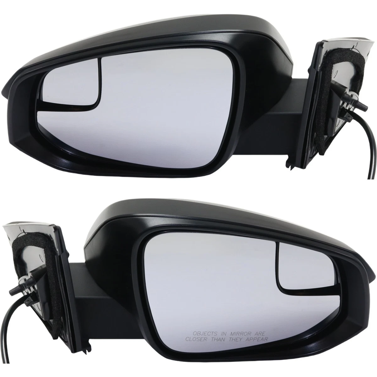 Espejo Retrovisor Eléctrico Derecho Completo Para Toyota RAV4 (2000-2005) - Convexo Y Pintado De Imprimación
