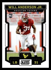Will Anderson Jr. 2023 Score #374 Houston Texans ROOKIE Buy10get5FREE