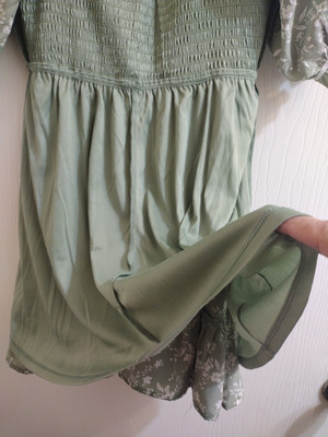 Inspired Hearts Dress, Floral Design, Green, Size Large. | eBay Inspired Hearts Dress, Floral Design, Green, Size Large. | eBay