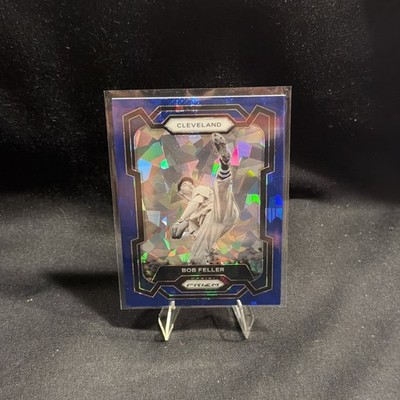2024 Panini Prizm #227 Bob Feller Blue Cracked Ice