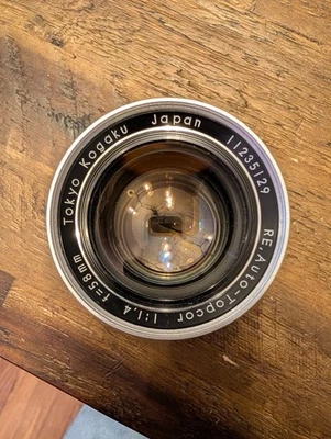 Topcon 58mm f/1.4 Camera Lenses for sale - eBay