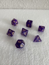 Lot Of 7 Game Dice Pre-Owned In Good Condition