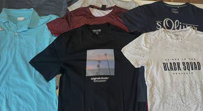 T-Shirt Paket M 7 Stück Jack & Jones, S.Oliver...