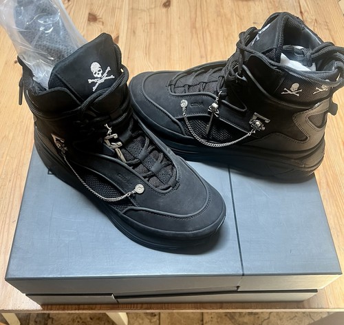 🔥Men 9.5US Mastermind Japan C2H4 Atom Alpha Boots JPN Limited Edition Rare👀