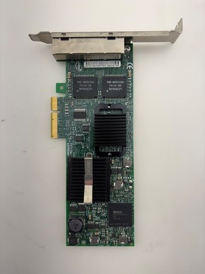 DELL Quadport E66339 PCIe Gigabit 4 Port Server Netzwerkkarte