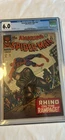 Amazing Spider-Man # 43 CGC 6.0 1966 Origin Of The Rhino 1st Full Mary Jane