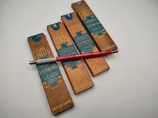 Vintage KOH-I-NOOR Adapto 5611 Drafting Lead Holder Pencil w/ misc. lead