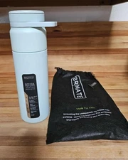 BRÜMATE Rotera Water Bottle | Blue Agave | 25oz | Touch-Free Straw Lid