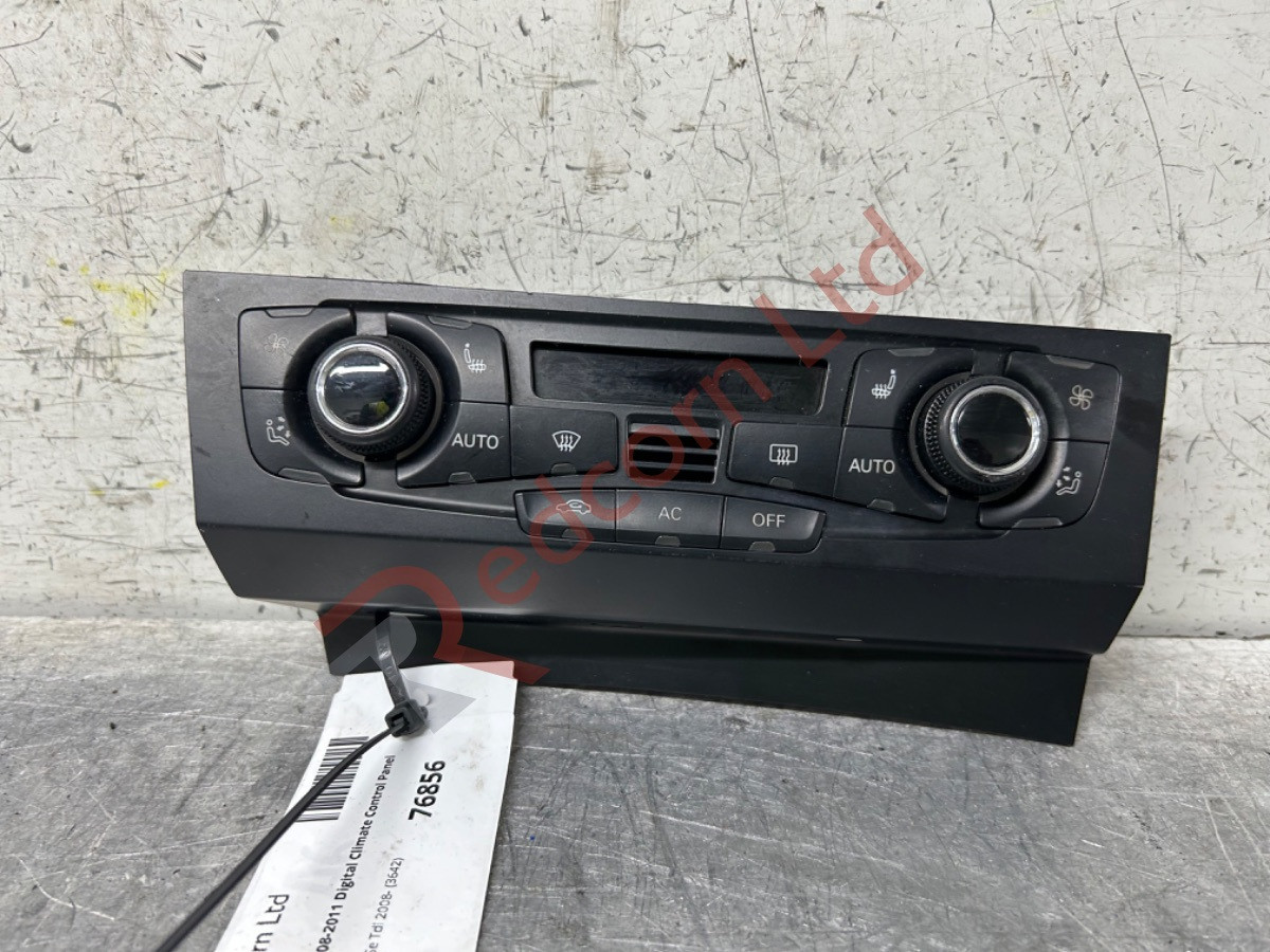 AUDI A6 SE TDI 2008-2011 Digital Climate Control Panel 8T2820043T