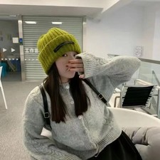 Damen Strickhut Beanie Mode Hut WARM Herbst Winter Kopfbedeckung