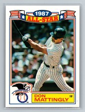 1988 Topps #2 Don Mattingly Glossy All-Stars
