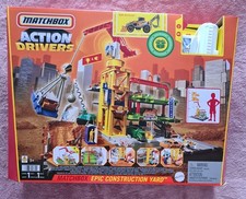 Mattel - Matchbox Action Drivers  Baustellen-Set + Licht & Sound Ovp