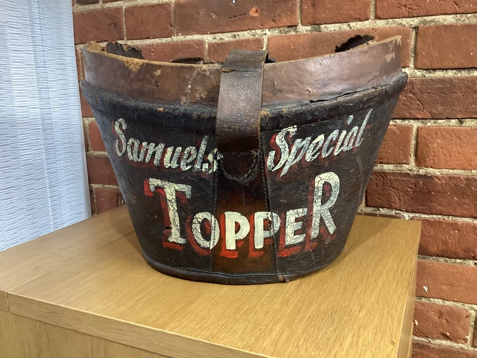 Antique Top Hat Box Samuel’s Special Topper Shop Display - Very Rare - Image 2 of 4