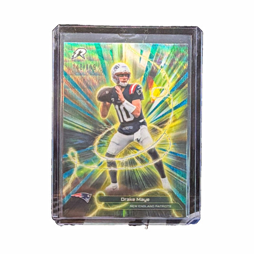Drake Maye [Teal] #C-7 2024 Topps Resurgence Conductors card