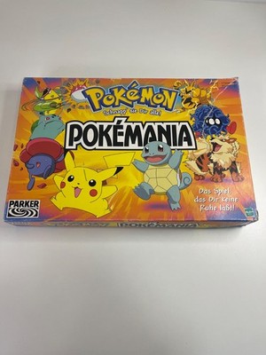 Pokemon Pokemania Brettspiel Parker Nintendo 2000 Hasbro
