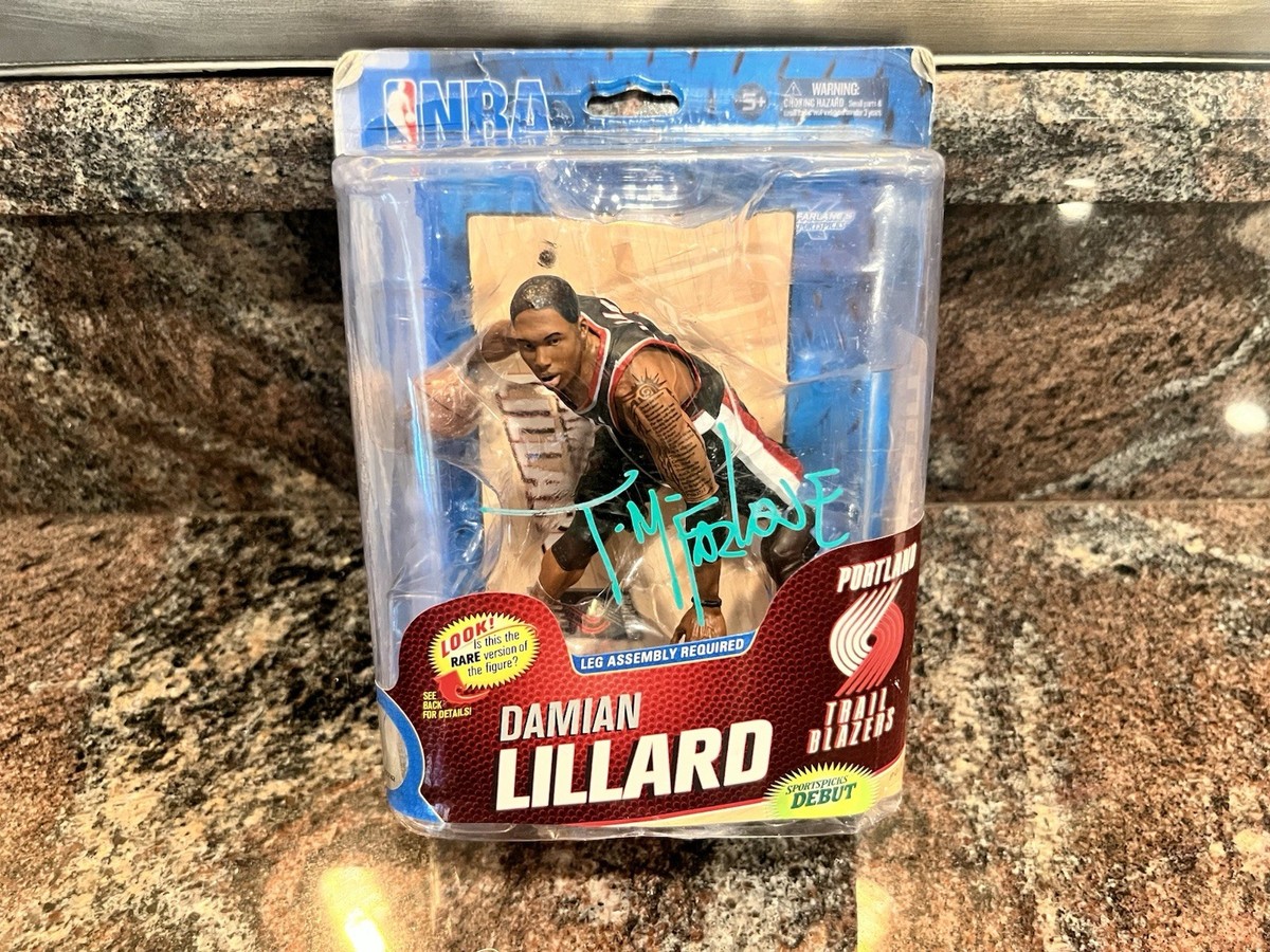 【McFarlane NBA 23 Damian Lillard フィギュア】 DAMIAN LILLARD MCFARLANE FIGURE NBA 23 SERIES TRAIL BLAZERS DEBUT