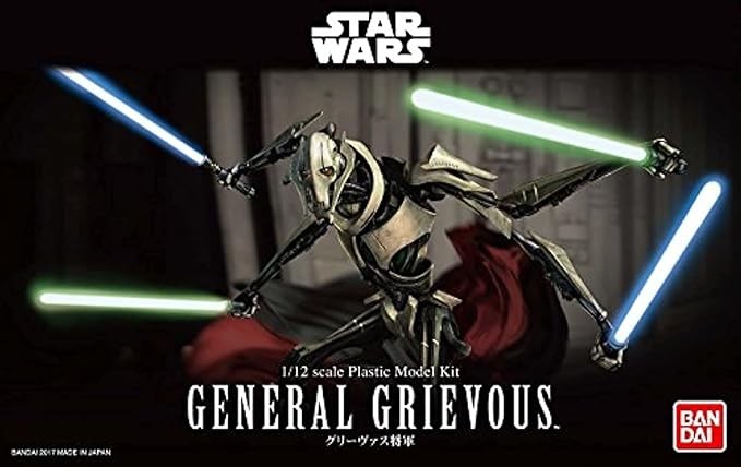 Bandai Hobby Star Wars General Grievous 1/12 Scale Model Kit