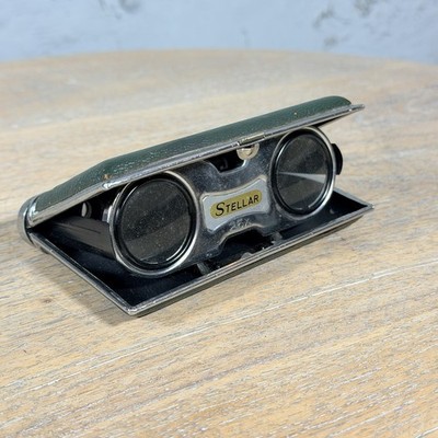 Vintage Japan Stellar Sport Pocket Binoculars Opera Glasses LENS