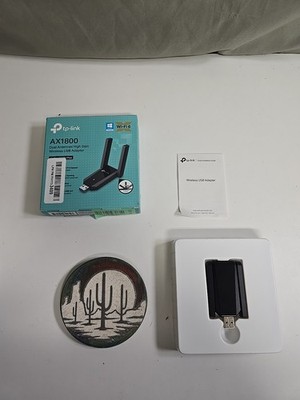 TP-Link AX1800 Dual Antennas High Gain Wireless USB Adapter, Archer TX30U Plus