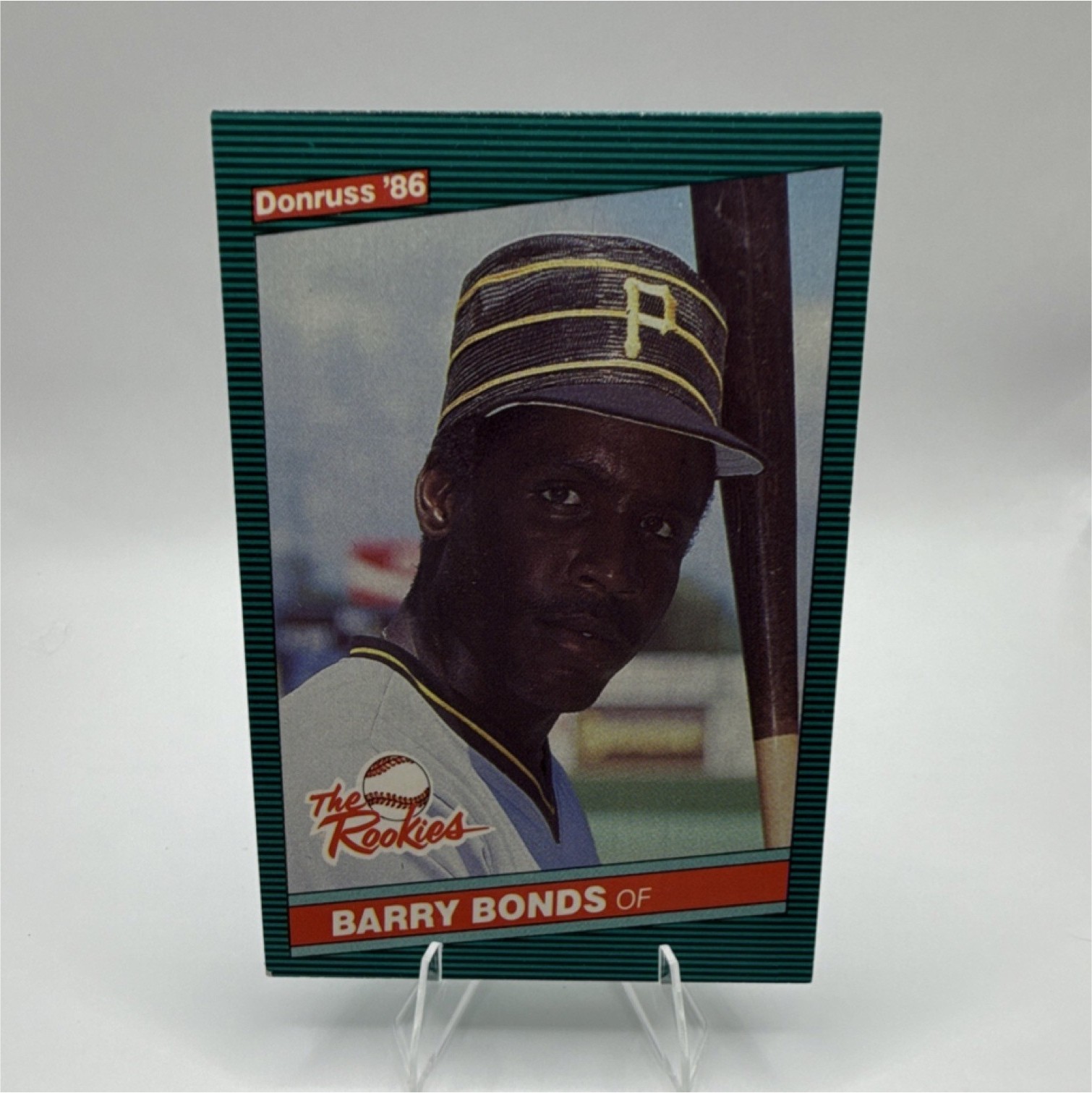 Donruss 1986 The Rookies Rookie Barry Bonds #11 Pittsburgh Pirates Baseball Card