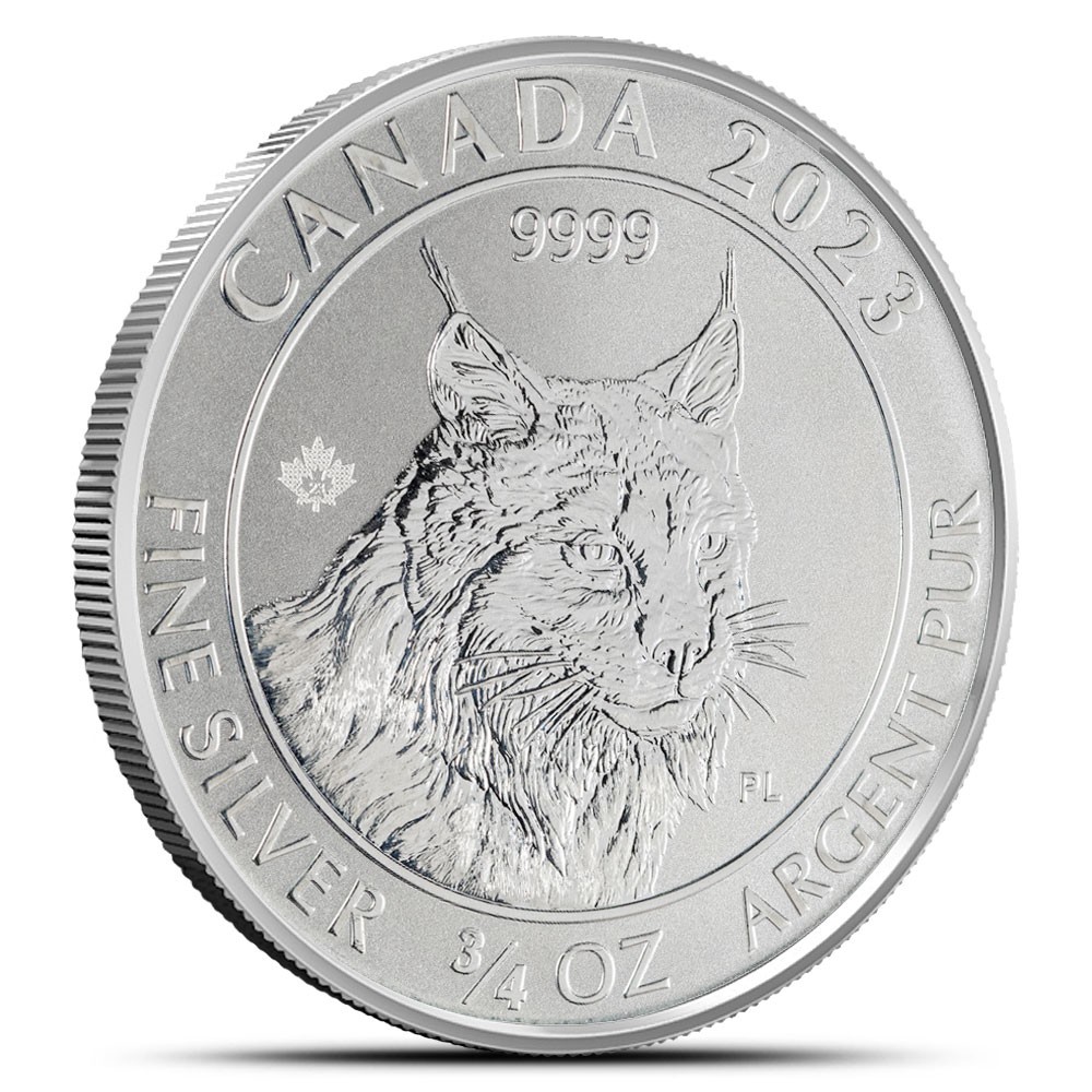 2023 3/4 oz Canadian Silver Lynx Reverse Proof Coin | eBay