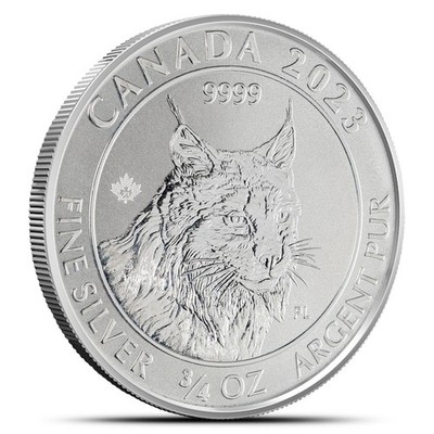 2023 3/4 oz Canadian Silver Lynx Reverse Proof Coin | eBay