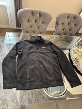 Columbia Jacket Youth XL Black Full Zip Fleece Comfort