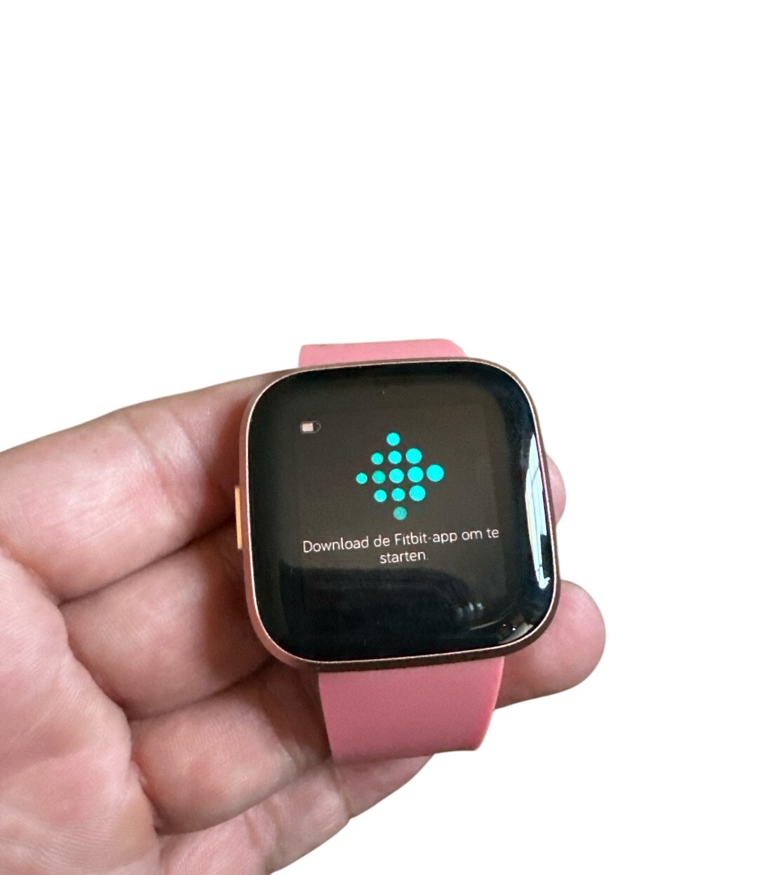 Fitbit Versa 2 Smartwatch with Copper Rose Pink Band for Health & Fitness Tracking  -image