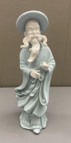Lenwile Ardalt Giappone Cina set 2 pezzi statuine porcellana uomo donna rare metà secolo - Foto 2 di 19