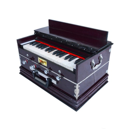 Musical High Class Sound Quality Double Fold Bellow 32 Key 4 Stopper Harmonium - Picture 9 of 10