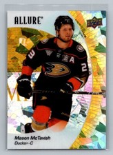 2023-24 Upper Deck Allure Hockey Mason McTavish #57 Yellow Taxi