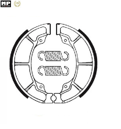 Machoire de frein BA019 Honda 110 ATC pour stopper les bruits