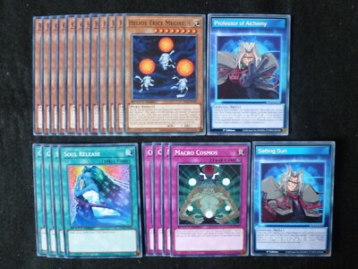 YU-GI-OH 20 CARD HELIOS / SHADOW RIDER AMNAEL SPEED DUEL DECK *READY TO  PLAY*