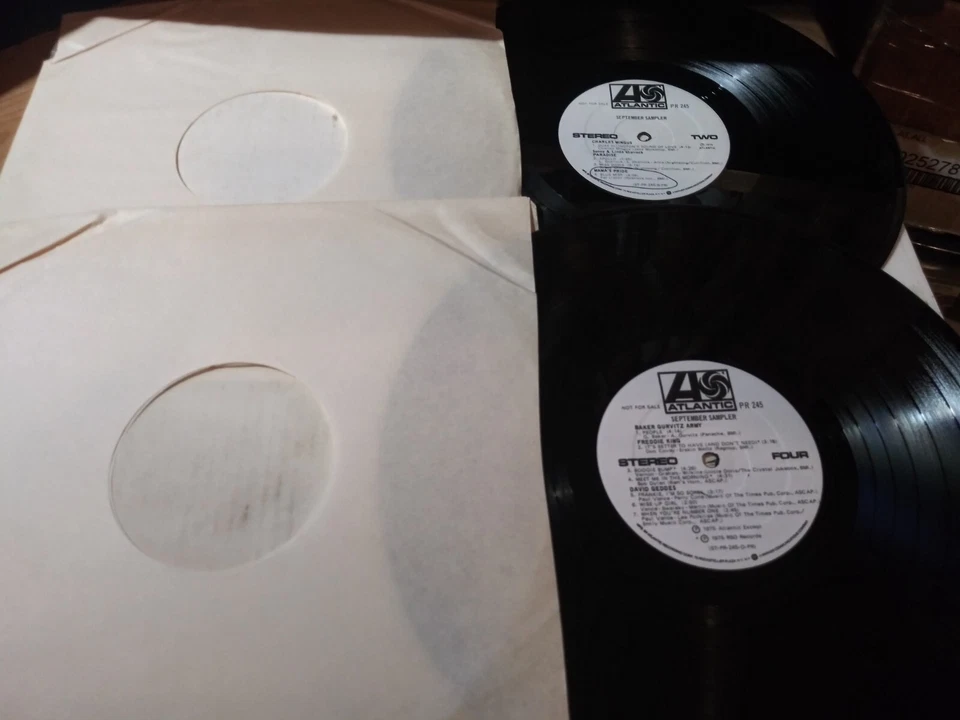 Atlantic/Atco September 2LP Sampler VG++ Promo Record 1975 CHARLES MINGUS - Image 4 of 4