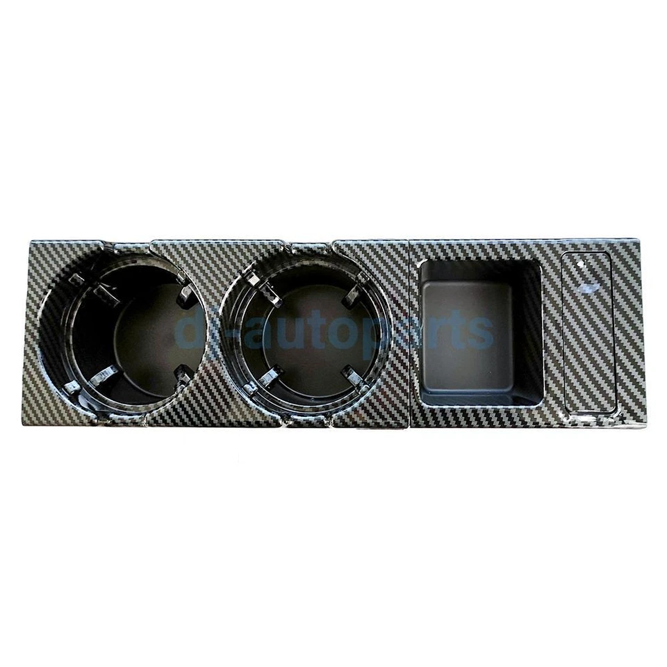 Carbon Fiber Cup Holder W/ Coin Holder 51168217954 For BMW E46 323i 325i 328i M3 - Изображение 3 из 4