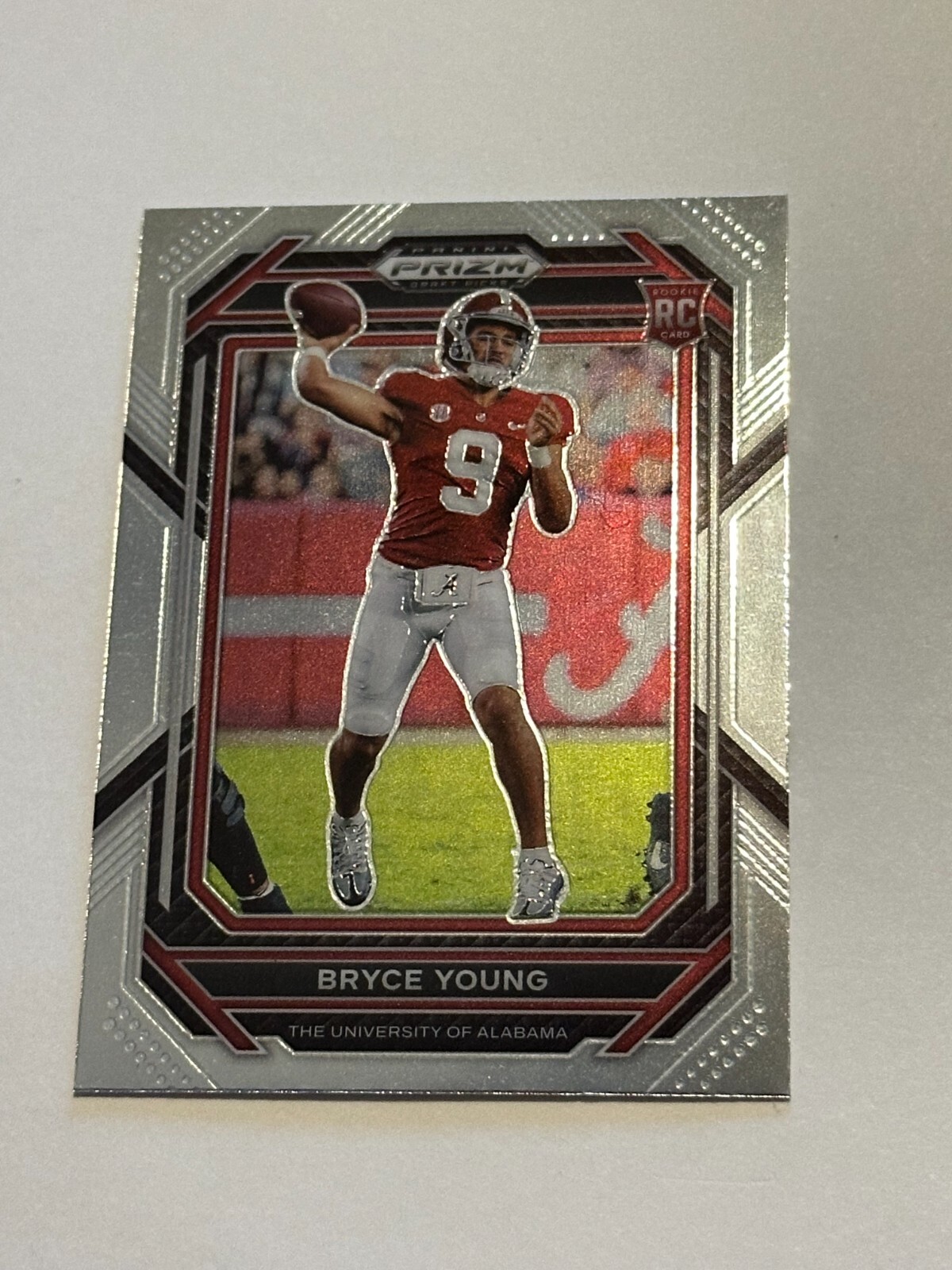 2023 Panini Prizm Draft Picks Bryce Young #101 Alabama Carolina Panthers RC